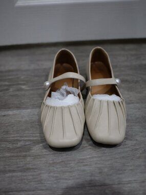 Women's Square Toe Mary Jane flat